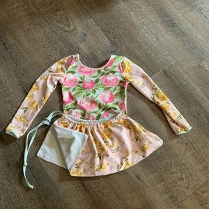 Sweet Honey Leotard with skirt